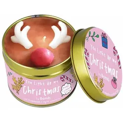 Scented candle in a tin can You Ligt up My Christmas (Candle)