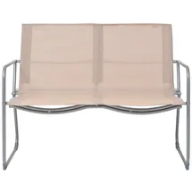 vidaXL Garten-Lounge-Set 4-tlg. creme