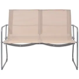 vidaXL Garten-Lounge-Set 4-tlg. creme
