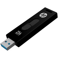 HP USB flash drive USB Type-A 3.2 Gen 1 (3.1 Gen 1) Black (256 GB, USB A, USB 3.2), USB Stick, Schwarz