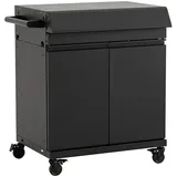 Kingstone Outdoorküchen-Modul Cliff Big Basic  (Schwarz, B x T x H: 82 x 55,5 x 91 cm)