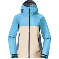 Bergans Damen Vaagaa 3L Shell Jacke (Größe M, blau)