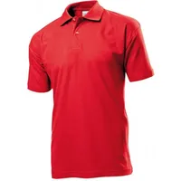 Stedman Polo Men Rot Baumwolle 4XL