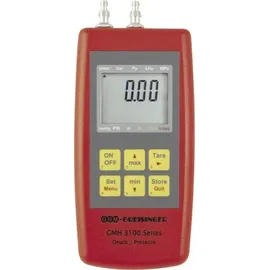 Greisinger GMH3161-07H Druck-Messgerät Luftdruck, Nicht aggressive Gase, Korrosive Gase -0.001 - 0.07 bar
