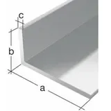 GAH Alberts Winkelprof. ungl.schenk., ungelocht L2000x B20x H10x S1, 5mm ALU silberfarbig