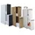VCM Mid.you Midischrank 25 x 110 x 50 cm Honigeiche Metall