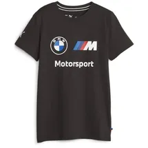 Puma Bmw Mms Ess Logo Kurzarm-T-Shirt Black 11-12 Jahre