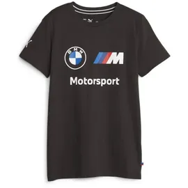 Puma Bmw Mms Ess Logo Kurzarm-T-Shirt Black 11-12 Jahre