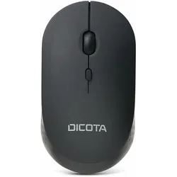 Dicota Silent - V2 - Maus - rechts- und linkshändig - optisch - 3 Tasten - kabel