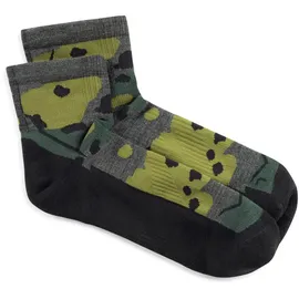 Buff Merino Lightweight Quarter Socken 2 Grau 36-38