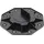 Wiltec Stelzlager 16,2 x 2,8 x 16,2 cm schwarz