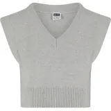 URBAN CLASSICS Soft Knit Pullunder Grau S