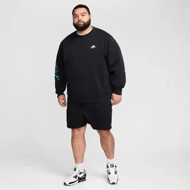 Nike Club Flow Sportshorts Schwarz S