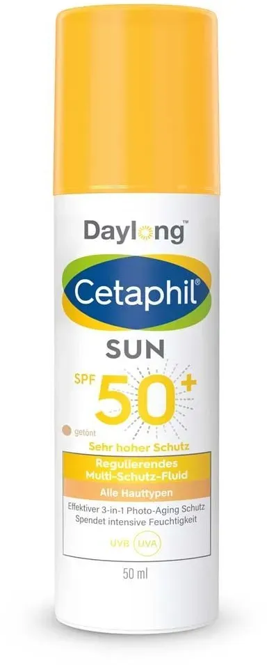 Cetaphil SUN Regulierendes Multi-Schutz-Fluid SPF 50+ Getönter Anti-Aging-Schutz