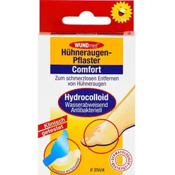 Axisis HÜHNERAUGENPFLASTER Comfort hydrocolloid Verbandsmaterial 6 ct 