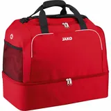 Jako Fußballtasche Classico Senior mit Bodenfach rot