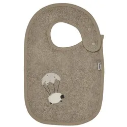 Sterntaler Lätzchen Schaf Flocke mit Druckknopf sand