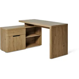 Jahnke Eckschreibtisch CU-Libre 150 E Montana Eiche