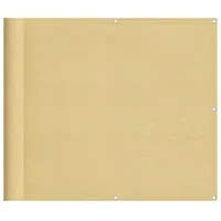 VidaXL Balkon-Sichtschutz Sandfarben 90x600 cm 100% Polyester-Oxford