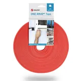 Velcro One Wrap Band 50 mm breit, orange, 25 m
