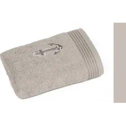 framsohn Duschtuch mit Stick 'Anker' 70 x 140 cm Beige # letzter Artikel