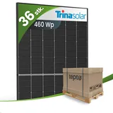 Trina 460Wp Vertex S+ TSM-NEG9R.28 Monofazial Glas-Glas Black Frame (Palette)