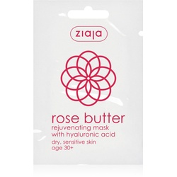Ziaja Rose Butter verjüngende Gesichtsmaske 30+ 7 ml