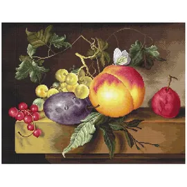 Lucas Luca-S B593 Kreuzstich Set, Mehrfarbig, 30x30cm