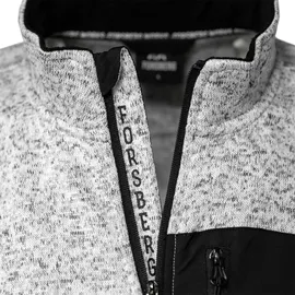 Forsberg warme Strickjacke mit Brusttasche