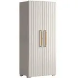 Keter Kunststoffschrank Groove Utility beige Kunststoff B/H/T: ca. 80x180x45 cm - beige