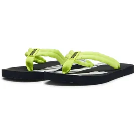 Puma Epic Flip V2 Jr Flip-Flop, Lime Pow Schwarz weiß