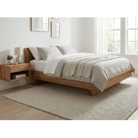FineBuy Nachtschrank FB117940 50 x 35 x 25 cm Braun