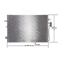 Mahle AC 46 000S Kondensator, Klimaanlage u.a. passend für
