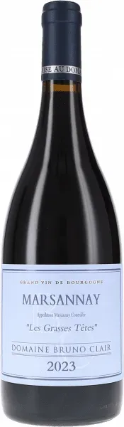 Marsannay rouge Les Grasses Têtes AOC Bruno Clair 2023