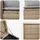 vidaXL Sofa Set 7-tlg. Beige/Grau Loungesofa