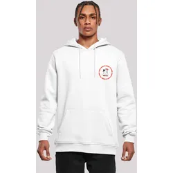 Kapuzenpullover F4NT4STIC "Sansta Paws Christmas Cat Breast", Herren, Gr. S, weiß, Obermaterial: 65% Baumwolle, 35% Polyester, casual, slim fit, Langarm, Pullover, Premium Qualität, Rock-Musik, Band