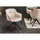 Riess-Ambiente Stuhl EUPHORIA - drehbar champagner greige Samt Armlehne Metallgestell schwarz Esszimmer