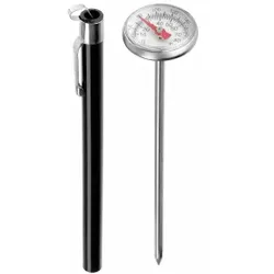 Bartscher Einstech Thermometer A1020 KTP, Analoges Thermometer zur Kontrolle der inneren Werte, 1 Stück