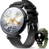 JUNG Oukitel Smartwatch Damen & Herren Fitnessuhr, mit Bluetooth Smartwatch (2,64 cm/1,04 Zoll) Telefon Funktion, 100+ Trainingsmodi