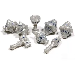 Polyhero Cleric Set (8-teilig) - Spirited Steel