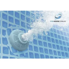 Intex  Graphite Panel Pool Set 478 x 124 cm inkl. Sandfilteranlage 26384