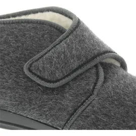 ROHDE Herren Hausschuhe Geschlossen Warmfutter Lillestrom 2613, Größe:46 EU, Farbe:Grau - 46