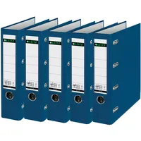 Leitz Doppelordner DIN A4 82 mm Blau 5 St.