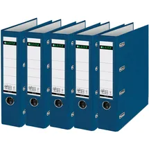 Leitz Doppelordner DIN A4 82 mm Blau 5 St.