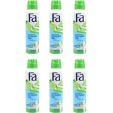 Fa Côte D'Azur N'Tonic Deodorant Spray 6 x 150 ml