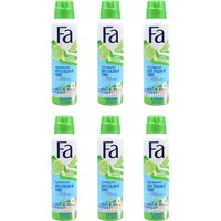 Fa Côte D'Azur N'Tonic Deodorant Spray 6 x 150 ml