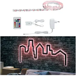 FlexLED 3D Basisset 1,5m RGB Leuchtschrift selber machen