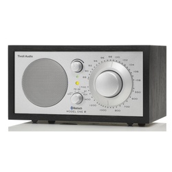 Tivoli Audio Model ONE BT Schwarz/Silber UKW-Radio (AM-Tuner,FM/UKW-Tuner,Bluetooth-Empfänger,Retro-Radio) schwarz