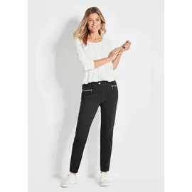 GOLDNER Lange Schlupfhose BELLA Regular Schwarz 19