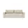 Innovation Living TM 3-Sitzer, Pocket Spring Komfort, großer Stauraum, stabile Stahlkonstruktion weiß 207 cm x 70 cm x 110 cm